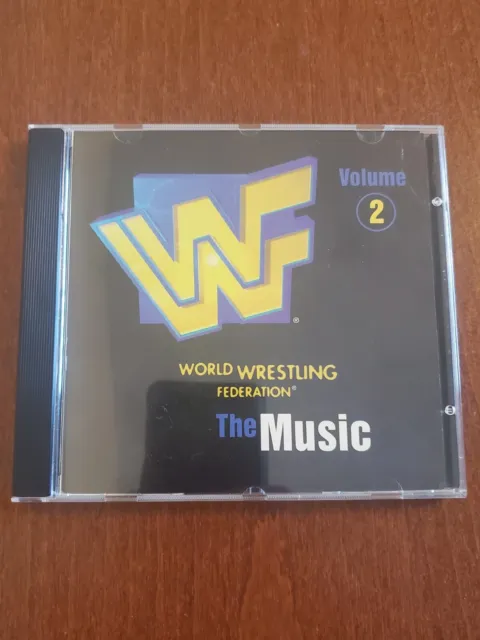 WWF World Wrestling Federation: The Music, Vol. 2 by Various Artists CD Nov-1997