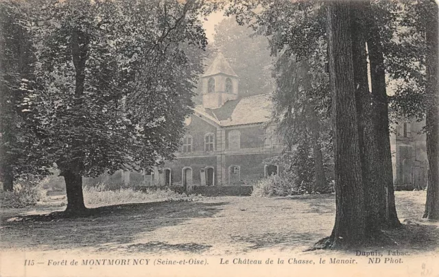 CPA-forêt de Montmorency le château de la chasse le manoir (126409)