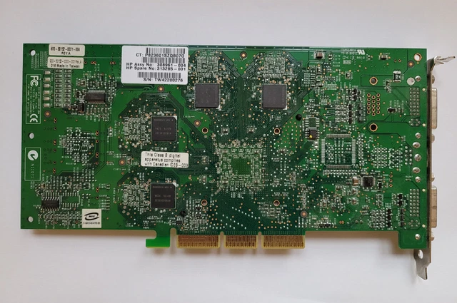 Carte graphique NVIDIA Quadro NVS 315 - 1 Go DDR3 - Double affichage