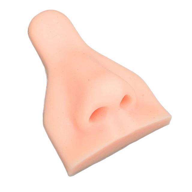 (Color de piel claro) Modelo de perforación de silicona silicona suave flexible elástico GSA