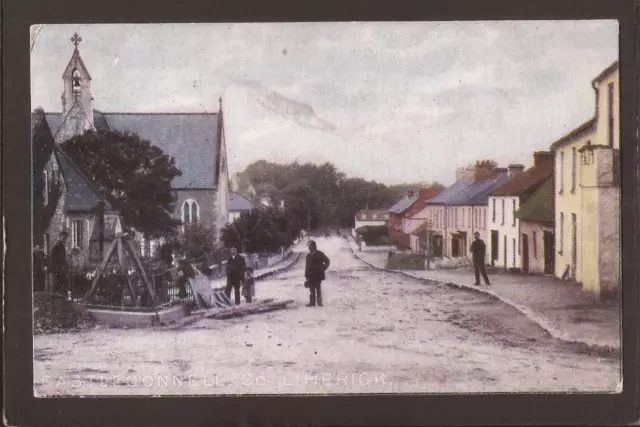 Castleconnell, Co.Limerick. Street View. 1910.