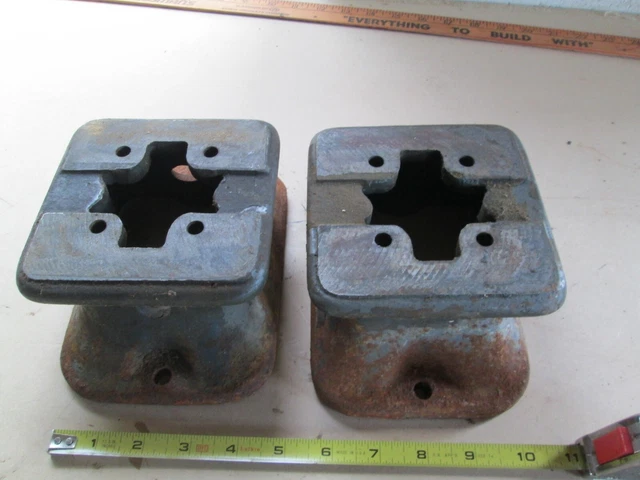 A Pair of Original South Bend 9" Lathe Feet/ Legs/ Risers A Pair of Original South Bend 9" Lathe Feet/ Legs/ Risers