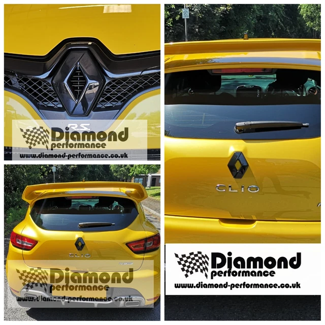 E220d Noir Brillant Avant Arrière Aile Aile Noir Badge Logo Botte