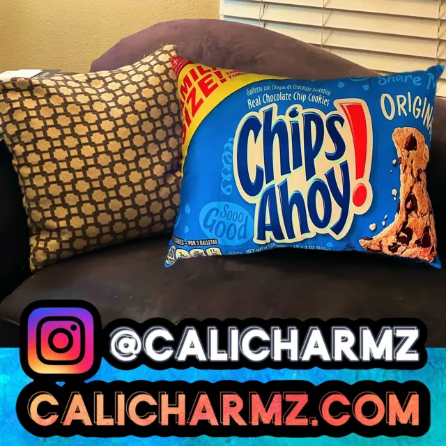 JUMBO CHIPS AHOY COOKIES CEREAL CHIPS CANDY LAYS Decorative Pillow 2FT TALL