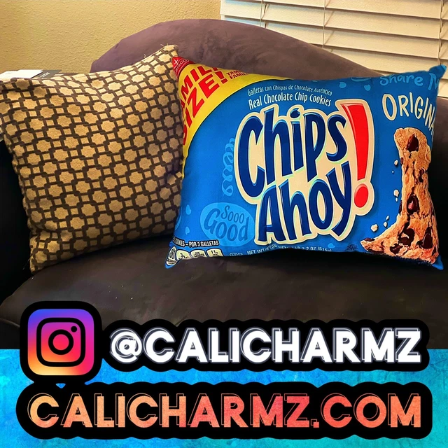 JUMBO CHIPS AHOY COOKIES CEREAL CHIPS CANDY LAYS Decorative Pillow 2FT