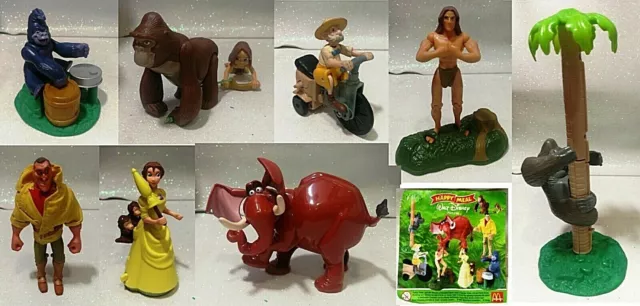 Disney Tarzan Mcdonald's Mc Donald's Happy Meal 1999