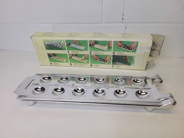 Patente Automático Fabricante de Raviolis Aluminio Fundido Hecho en Italia 12 Raviolis