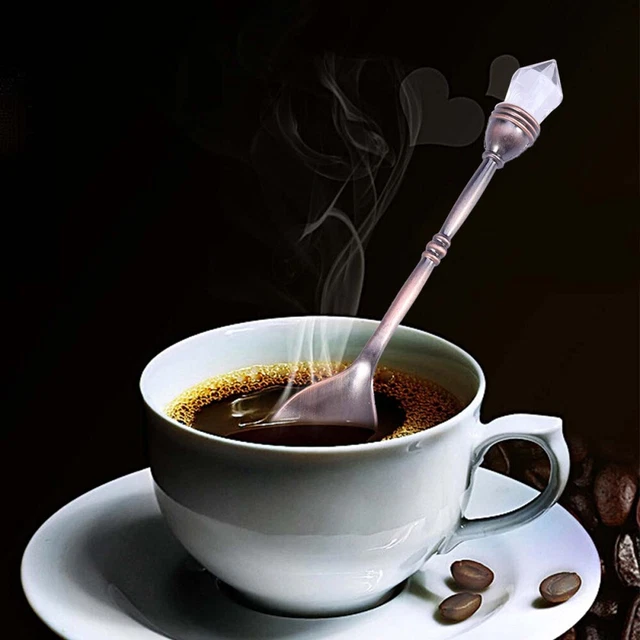 Cuchara de café estilo patio cuchara de hielo cuchara para servir pudín cuchara agitadora
