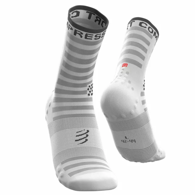 Compressport PRO-RACING-SOCKS V3.0 ULTRALIGHT RUN HIGH white | sehr leicht