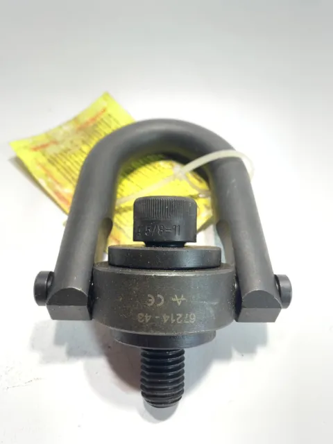 ADB 5/8-11 X 1.03 Safety Engineered Swivel Hoist Ring HRSE 4,000 LB  P# 23002