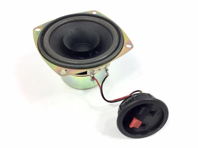Genuine PIONEER 205-6302000 4" 6 Ohm Driver & Jack from HTP 100 Speaker S-950313