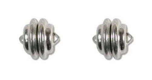 5  Hypo-Allergenic MAGNETIC CLASPS Mag-Lok 11x11mm No Nickel ~ Super Strong