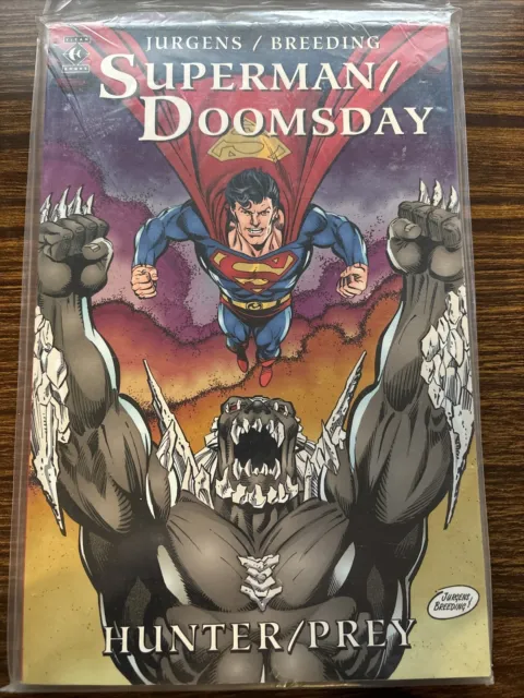 Superman/Doomsday: Hunter/Prey by Dan Jurgens (Paperback, 1995) DC Comics TPB