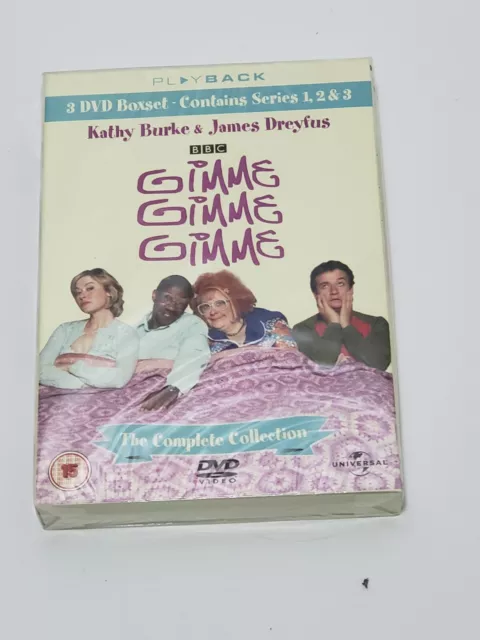 Gimme Gimme Gimme The Complete Series 1-3 DVD Box Set Kathy Burke New **LOOK**