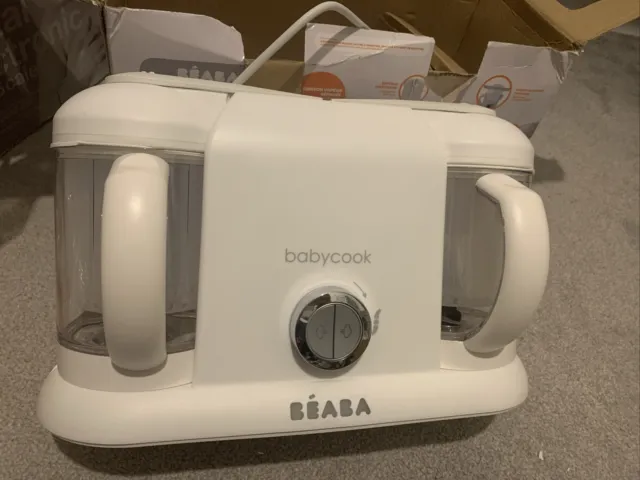 BEABA Babycook - Baby Food Maker 4 in 1 Food Processor, Blender and Cooker
