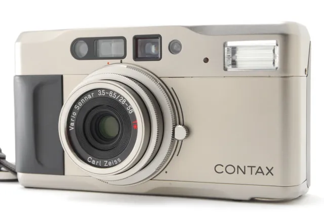 READ[NEAR MINT  w/Strap] Contax TVS 35mm Point & Shoot Compact Film Camera JAPAN