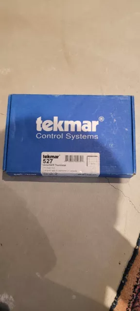 tekmar 527 thermostat one stage heat