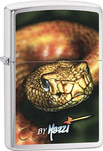 Zippo Windproof Metal Design Fire Lighter - Mazzi Snake