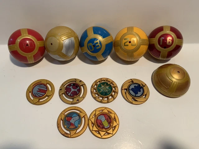 LOTTO DI SFERE e dischi elettrici Power Rangers Karakuri EUR 1,16 ...