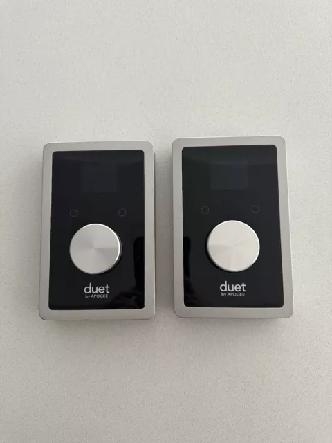 Apogee Duet USB Audio Interface for IOS, Mac - Silver/Black