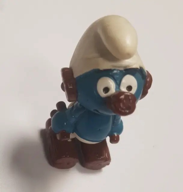 🟢Puffi Smurf Puffo Pinocchio  Peyo  Burattino  Vintage Ottime Condizioni