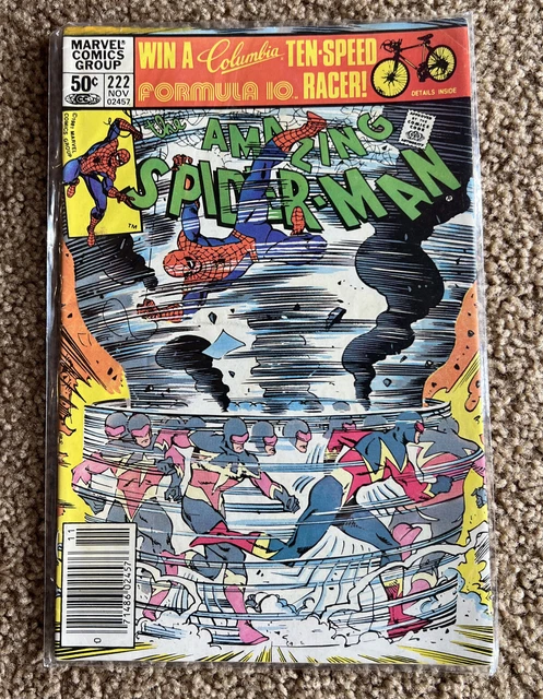 The Amazing Spiderman November #222 Marvel Comics Group 1981 Bagged