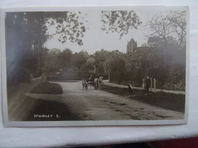 Real Photographic Postcard Of Whixley, (Near Knaresborough), West Yorkshire