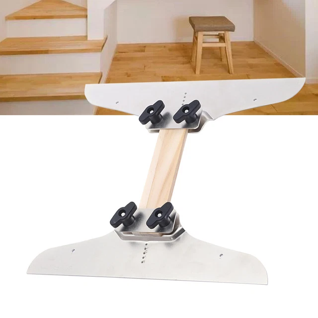 Stair Tread Template Tool Stair Measuring Stair Tread Gauge Shelf Scribe Tool