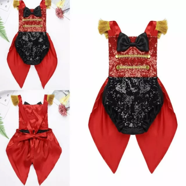 Abito elegante per bambine Ringmaster circo Halloween cosplay cosplay