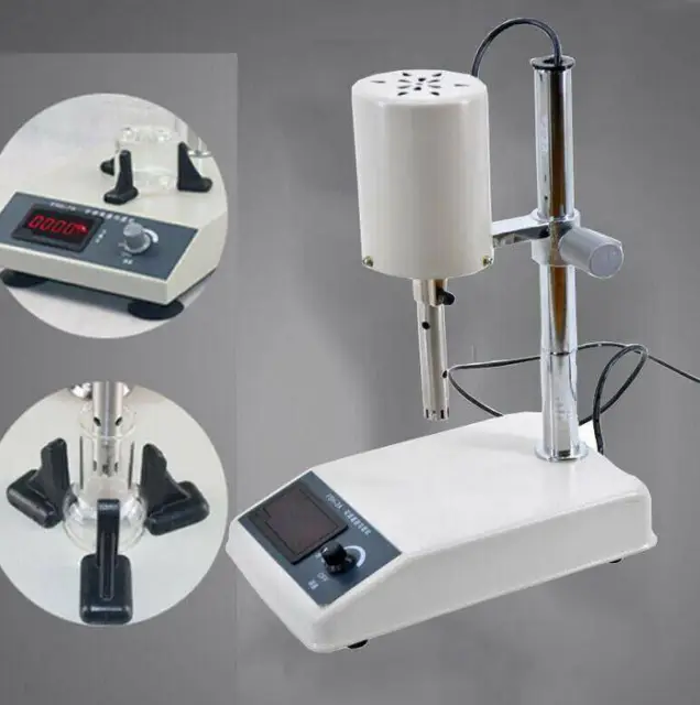 200W  110V Adjustable High Speed Emulsifying Homogenizer Laboratory Dispenser