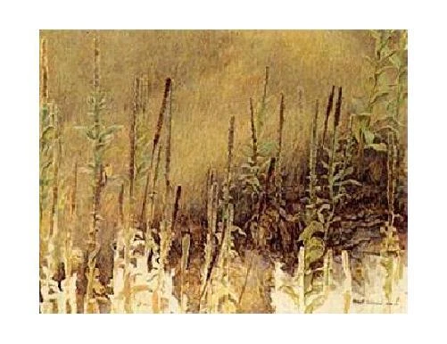Robert Bateman Goldfinch with Mullein