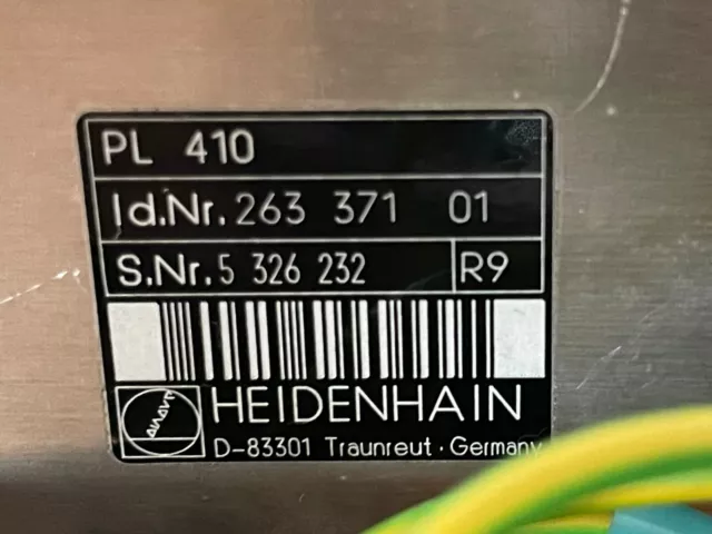 HEIDENHAIN Leistungsplatine PL 410 Id.Nr 263 371 01 plus Adapterkabel 2