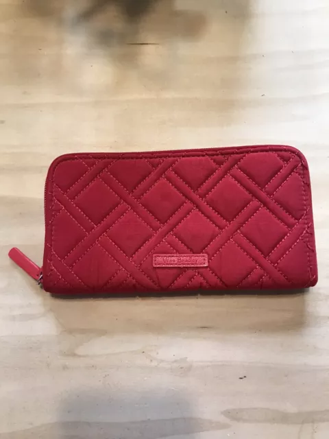 Red Vera Bradley Wallet