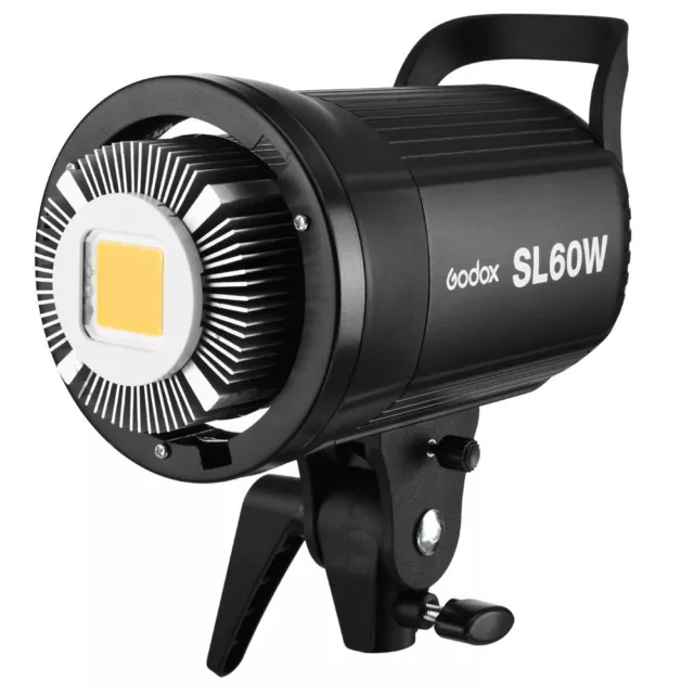 DE Godox SL-60W 60w 5600K LED Licht Fotolampe Bowens LED Video Licht für Studio 3