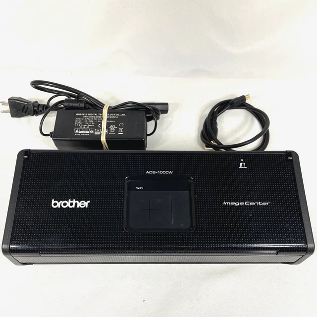 BROTHER ADS1000W COLOR Duplex Compact Desktop Scanner USB Wireless NO