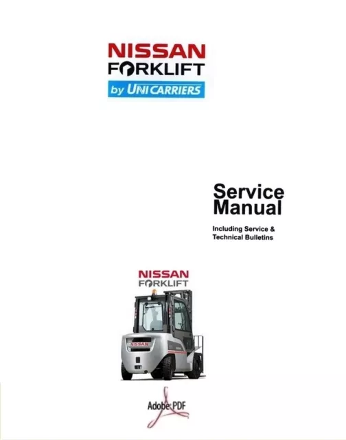 Nissan Forklift-Service Manual-Parts Catalog-Diagram