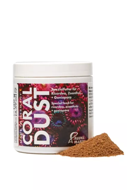 Fauna Marin Coral Dust 50 Gr Alimento Per Coralli E Anemoni Acquario Marino