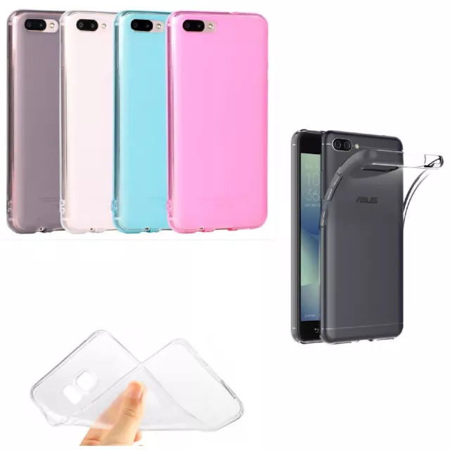 Custodia Cover Gomma Colori X Asus Zenfone 4 Ze554Kl