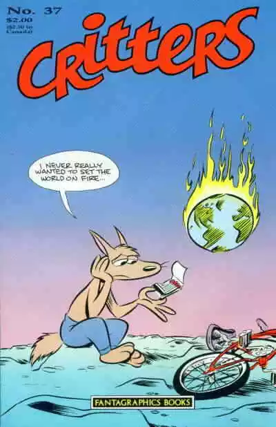 Critters #37 FN; Fantagraphics | Mike Kazaleh - we combine shipping