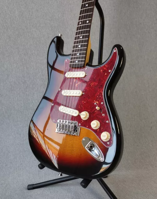 Fender Starcaster Stratocaster Electric Guitar ~ Beautiful Vintage Red Tortoise! Fender Starcaster Stratocaster Electric Guitar ~ Beautiful Vintage Red Tortoise!