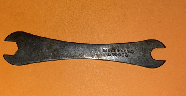 *Used* 249820-Vintage-Simanco-Open Double End Wrench-Free Shipping*