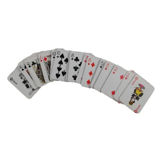 Mini Jeu de Cartes 54pcs Jouet Jeu de Reproduction Poupée 4x3cm