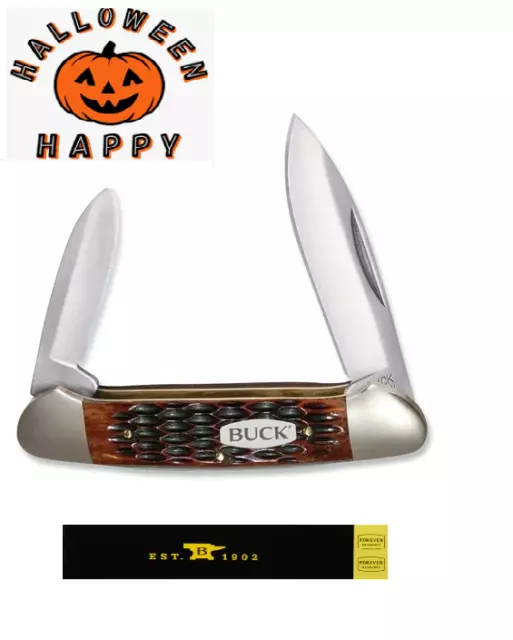 Buck Knives 371 Stockman 3-Blade Folding Pocket Knife, Corrosion Resistant 420J2