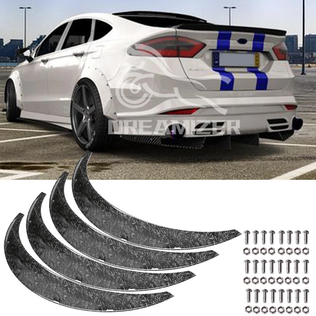 4x Fender Flares Extra Wide Wheel Arches Mudguard For Ford Mondeo Fusion Mustang