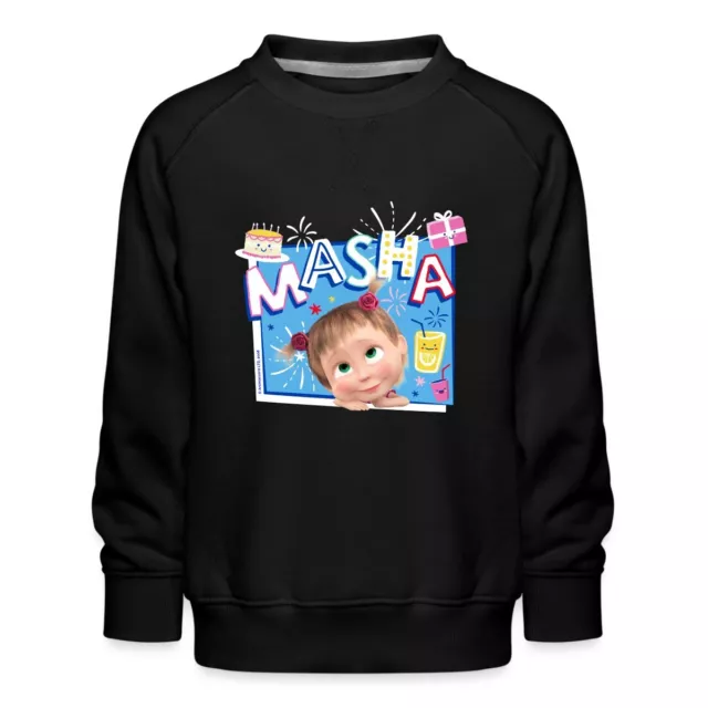 Mascha Und Der Bär Geburtstagsfeier Kinder Premium Pullover
