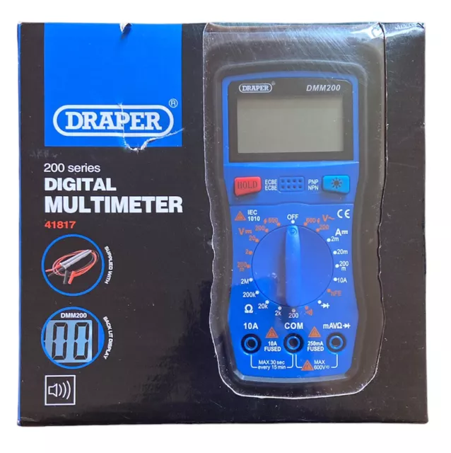 Draper Digital Multimeter (41817) Brand-New
