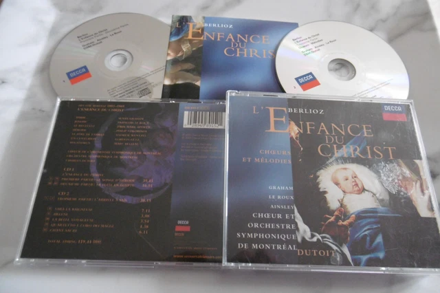 Guy Roux DECCA CD 2 Graham Le Roux Ainsley Dutoit Berlioz L’enfance Du Christ ...