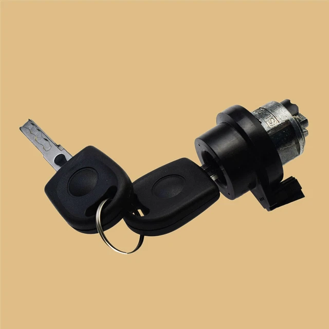 Serrure d'Allumage cylindre avec 2 Clés Pour VW Golf 5 Jetta 3 T5 Transporter