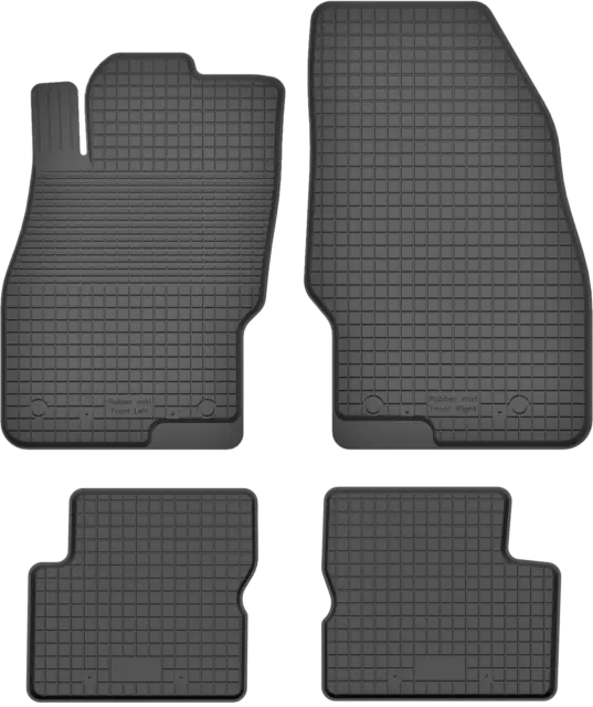 Fiat Grande Punto (2005-2010) Gummimatten Fußmatten - HOHER RAND - NEU Satz