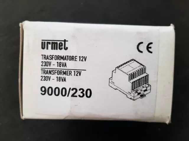 URMET transfo modulaire 12V alternatif RÉF 9000/230